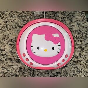 Hello Kitty CD Player Boombox Radio AM/FM Model KT2025 LED Lights